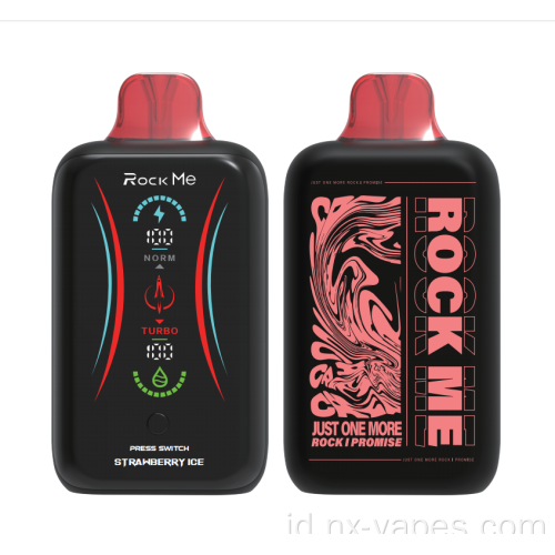 Rock Me 25000puffs Layar Penuh 28ml Eliquid